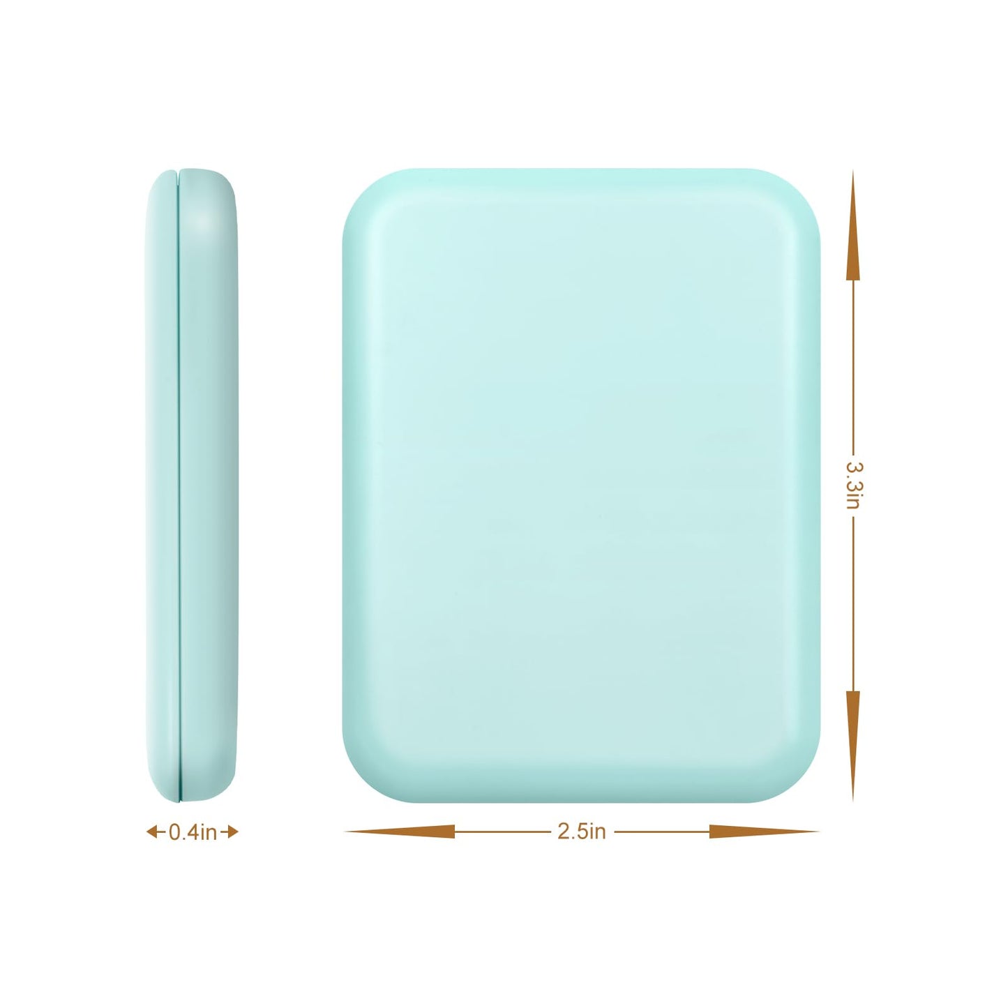 Compact LED Travel Mirror