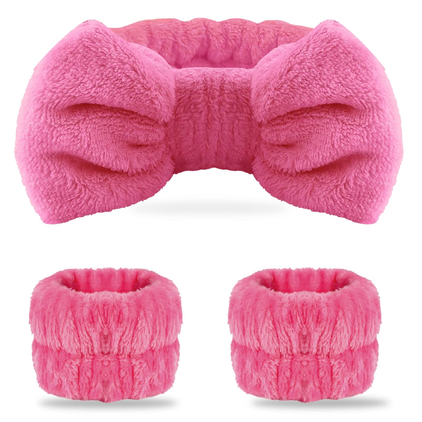 Spa Headband and Matching Wrist Bands