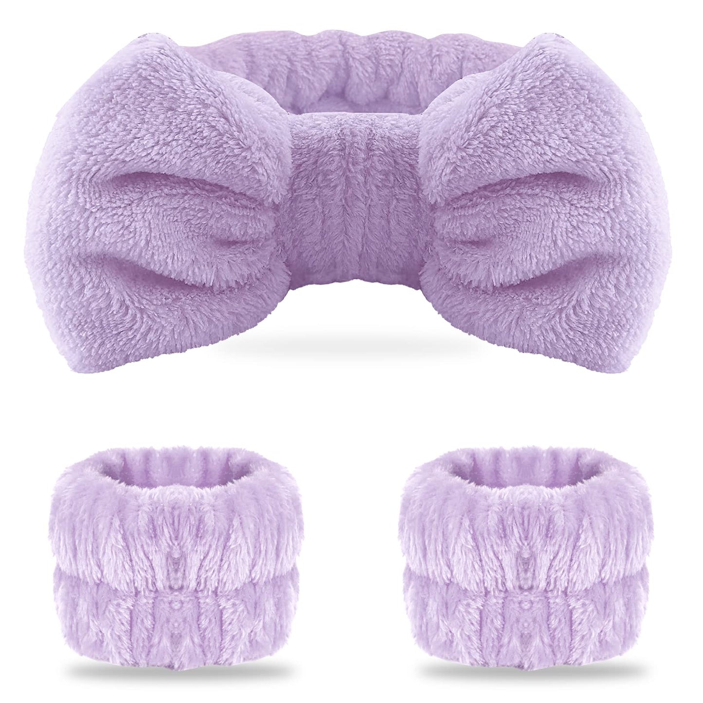 Spa Headband and Matching Wrist Bands
