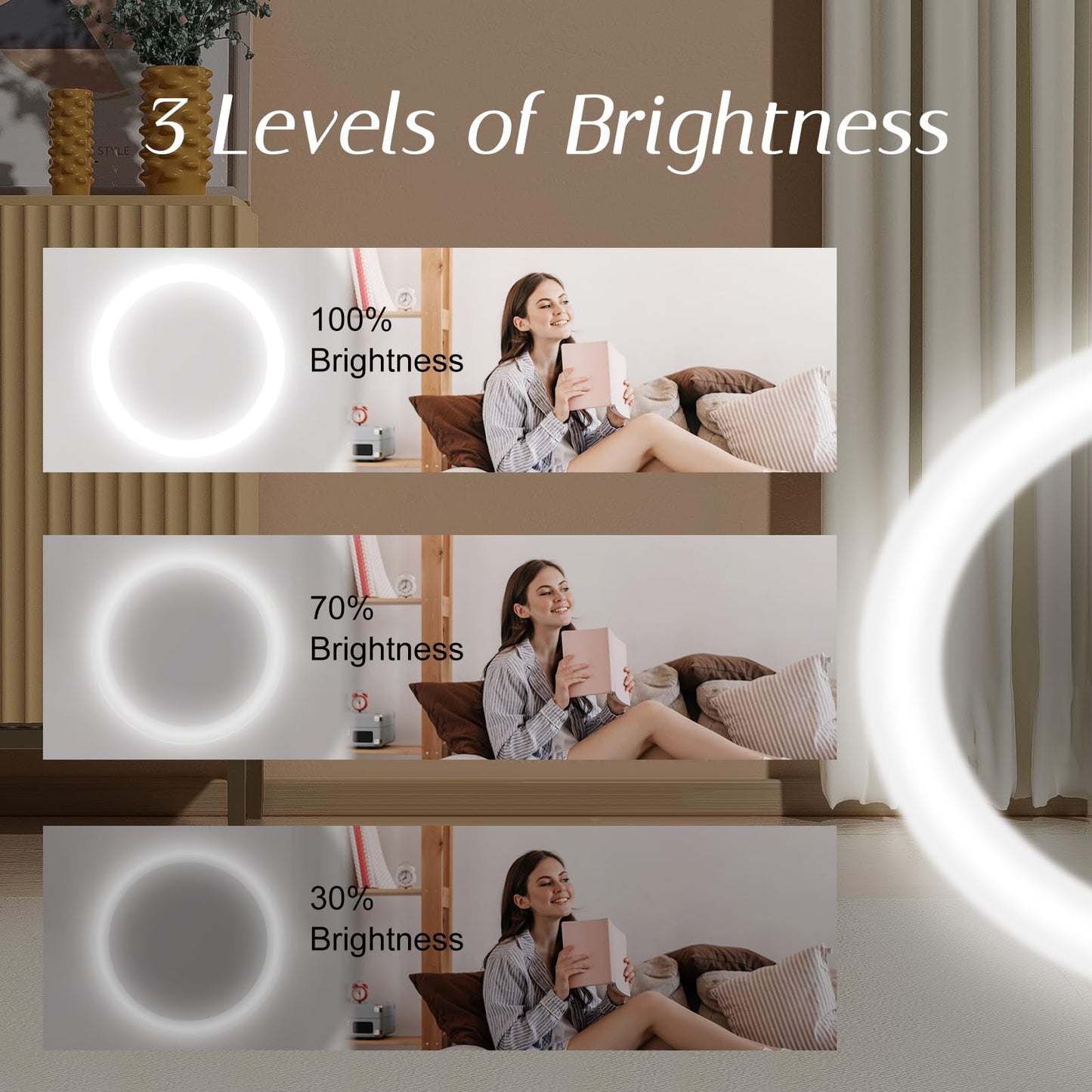 Portable LED Pocket Mirror