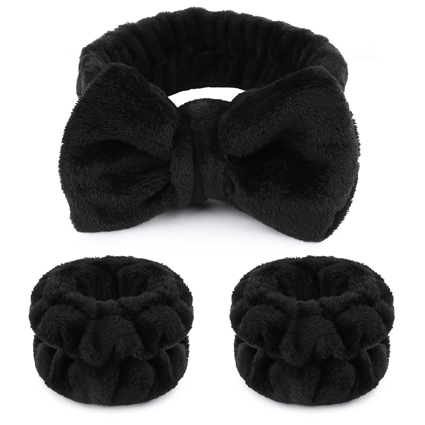 Spa Headband and Matching Wrist Bands