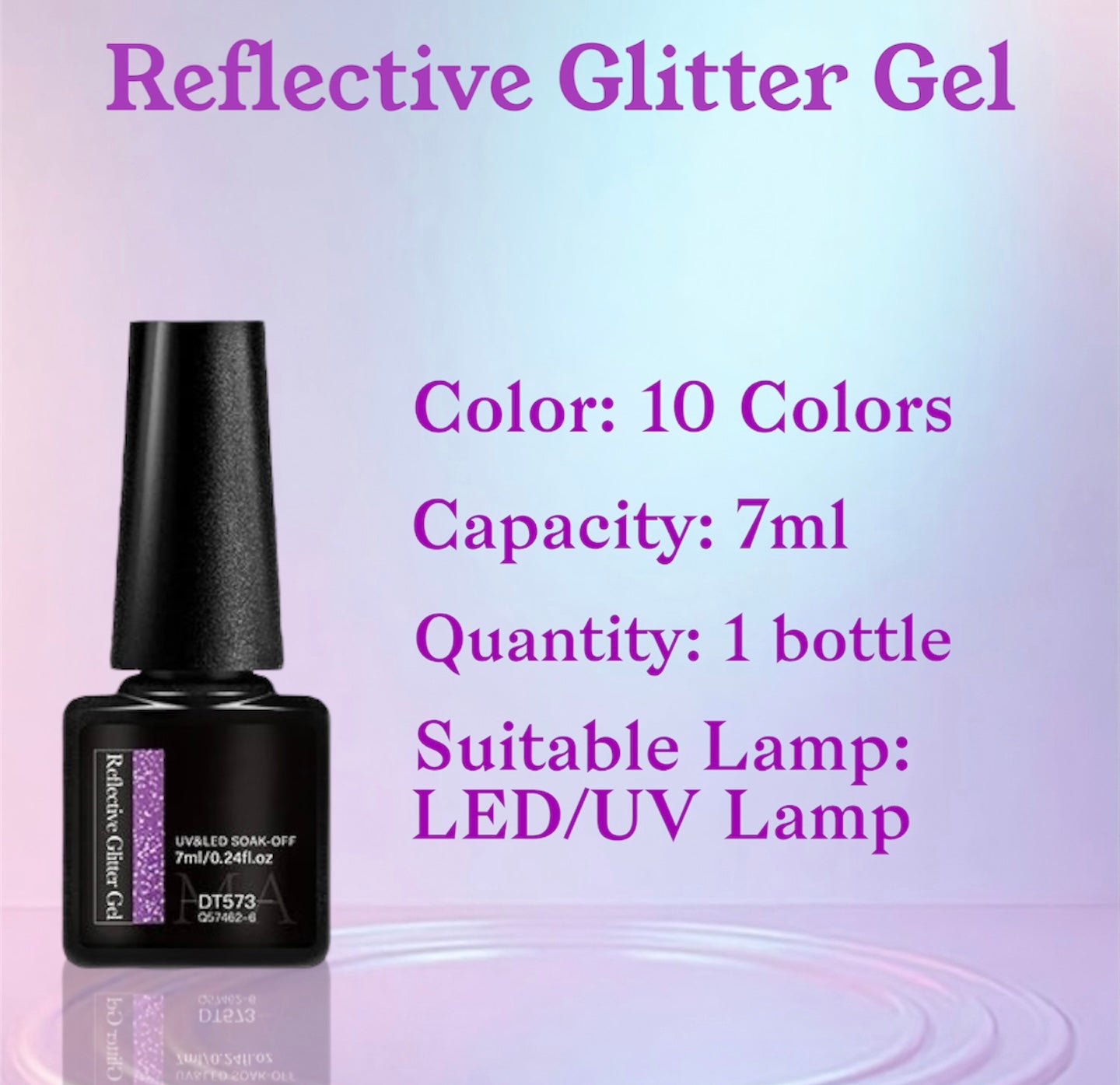 Glitter Gel Nail Polish