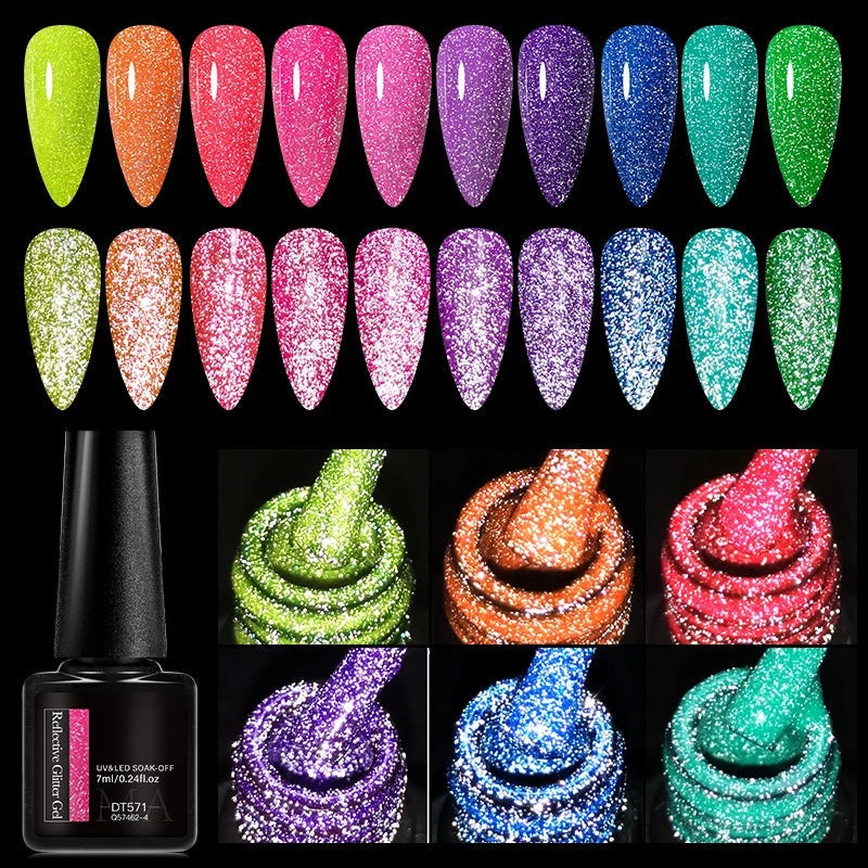 Glitter Gel Nail Polish