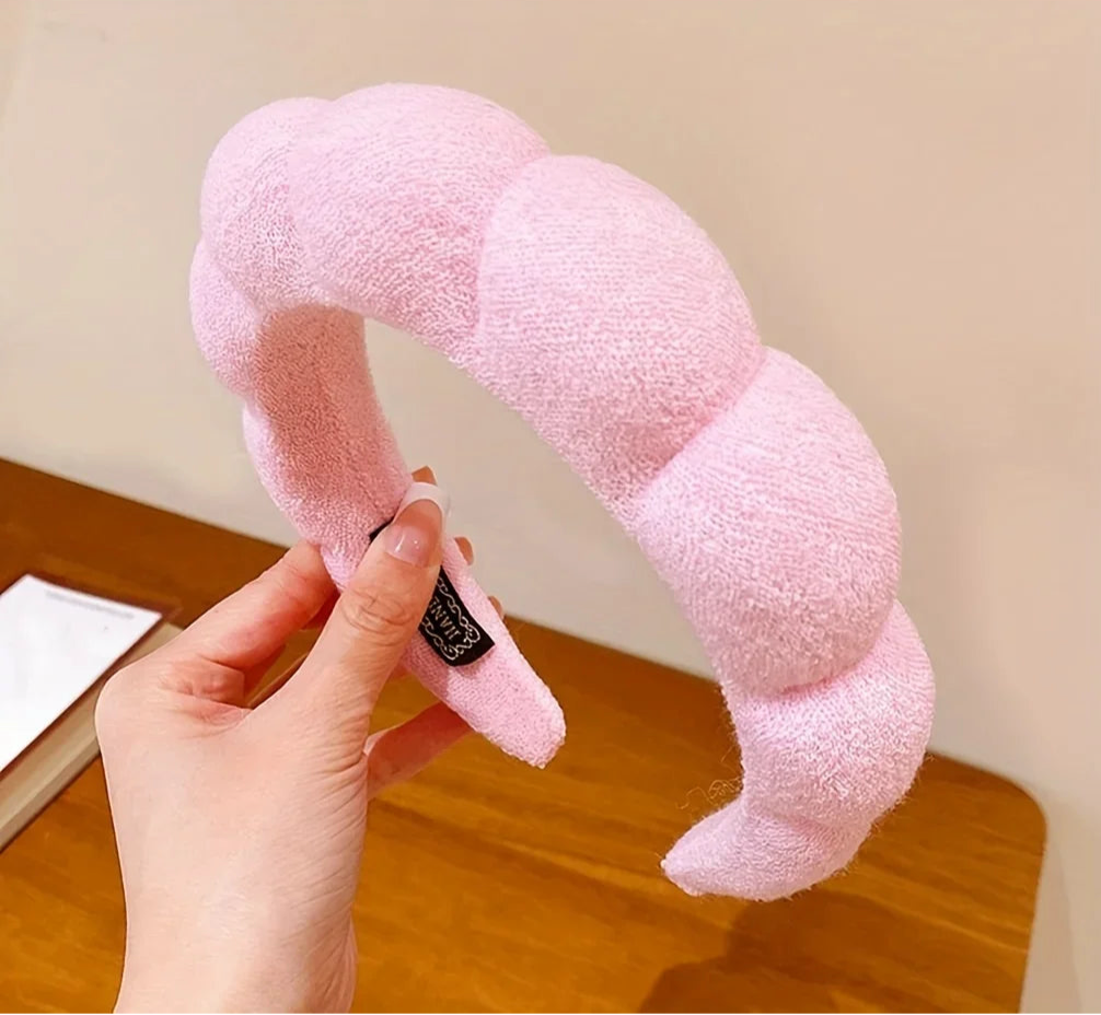 Face Wash Headband Wristband Set