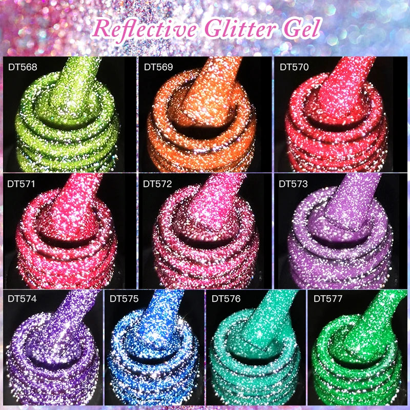 Glitter Gel Nail Polish