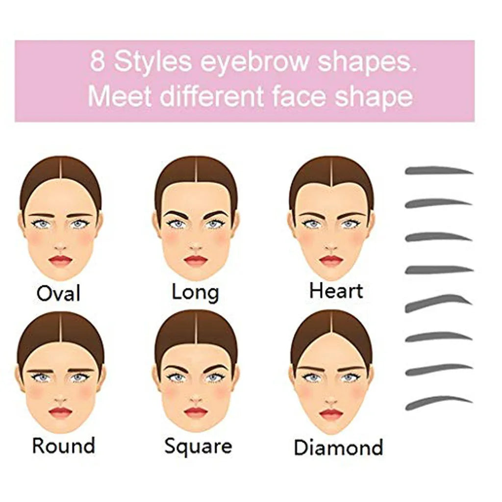 Reusable Eyebrow Stencil