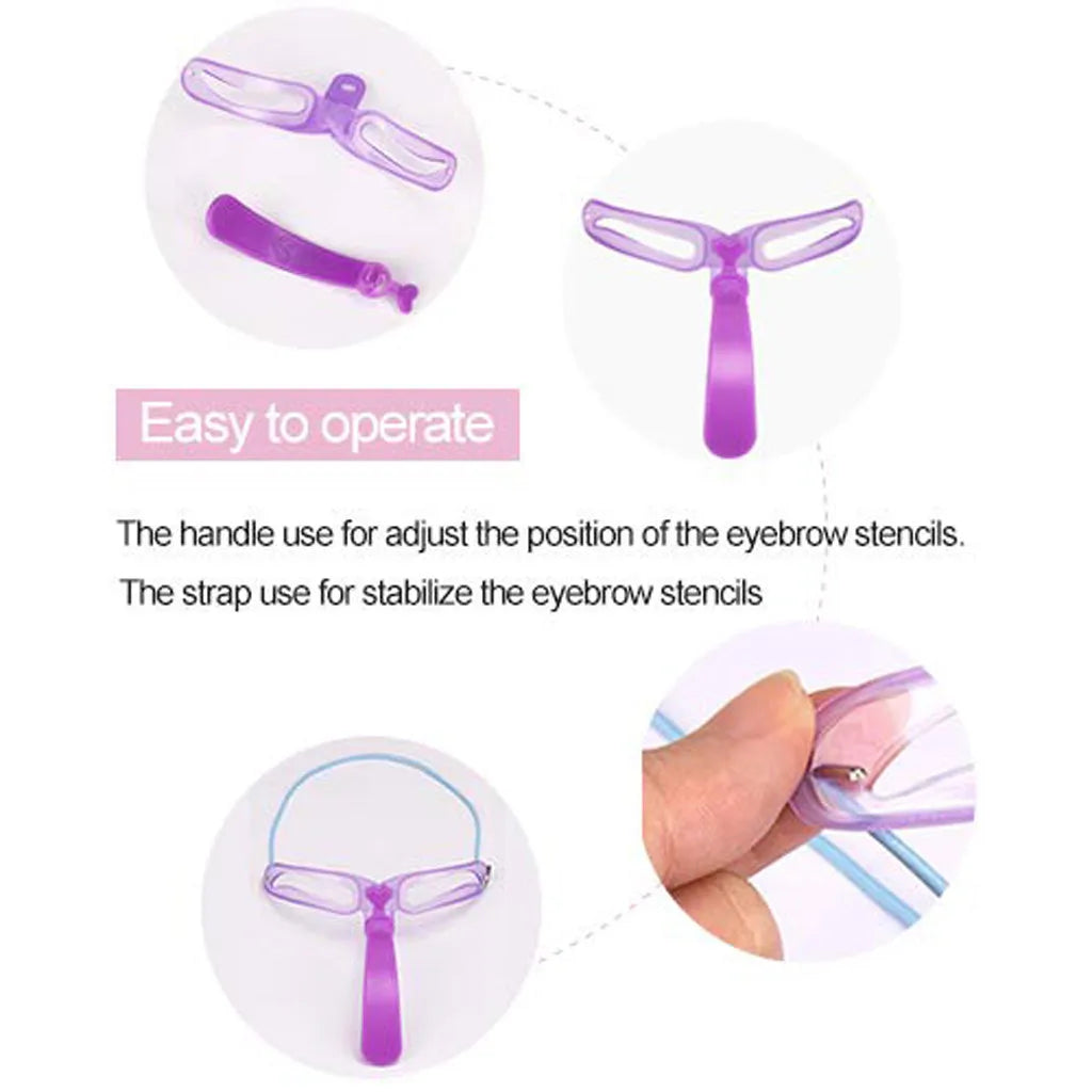 Reusable Eyebrow Stencil