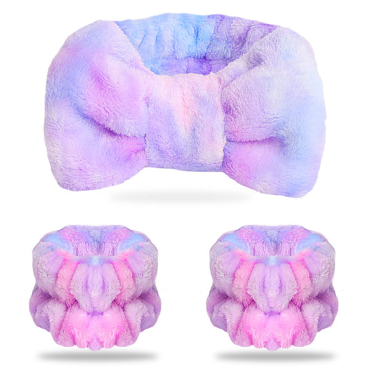 Spa Headband and Matching Wrist Bands