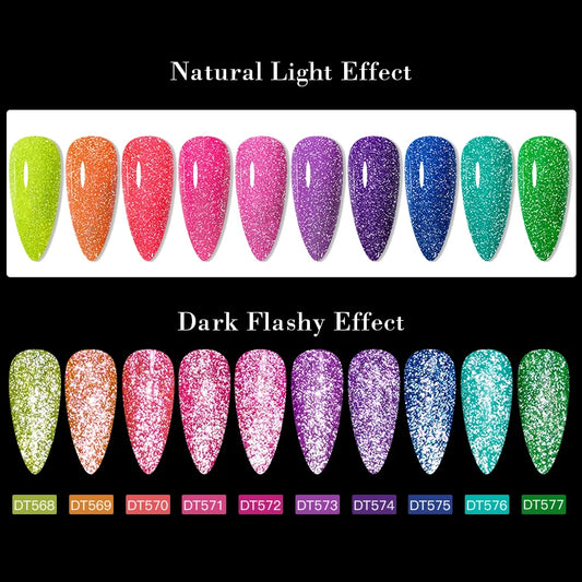 Glitter Gel Nail Polish