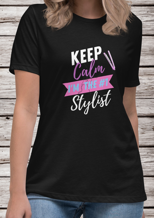 Keep Calm Stylist Tshirt